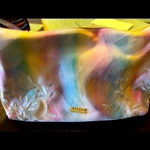 ***Cyber Monday Price Drop*** Aimee Kestenburg Rainbow shimmer on suede handbag.